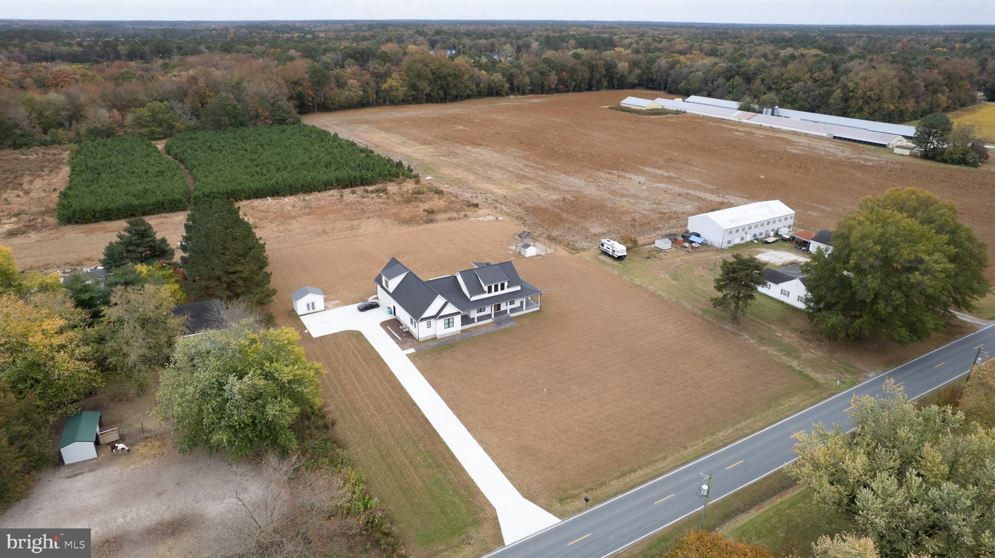 9509 Rum Ridge Road Delmar, MD 21875 - Photo 76 of 76 an aerial view of a house