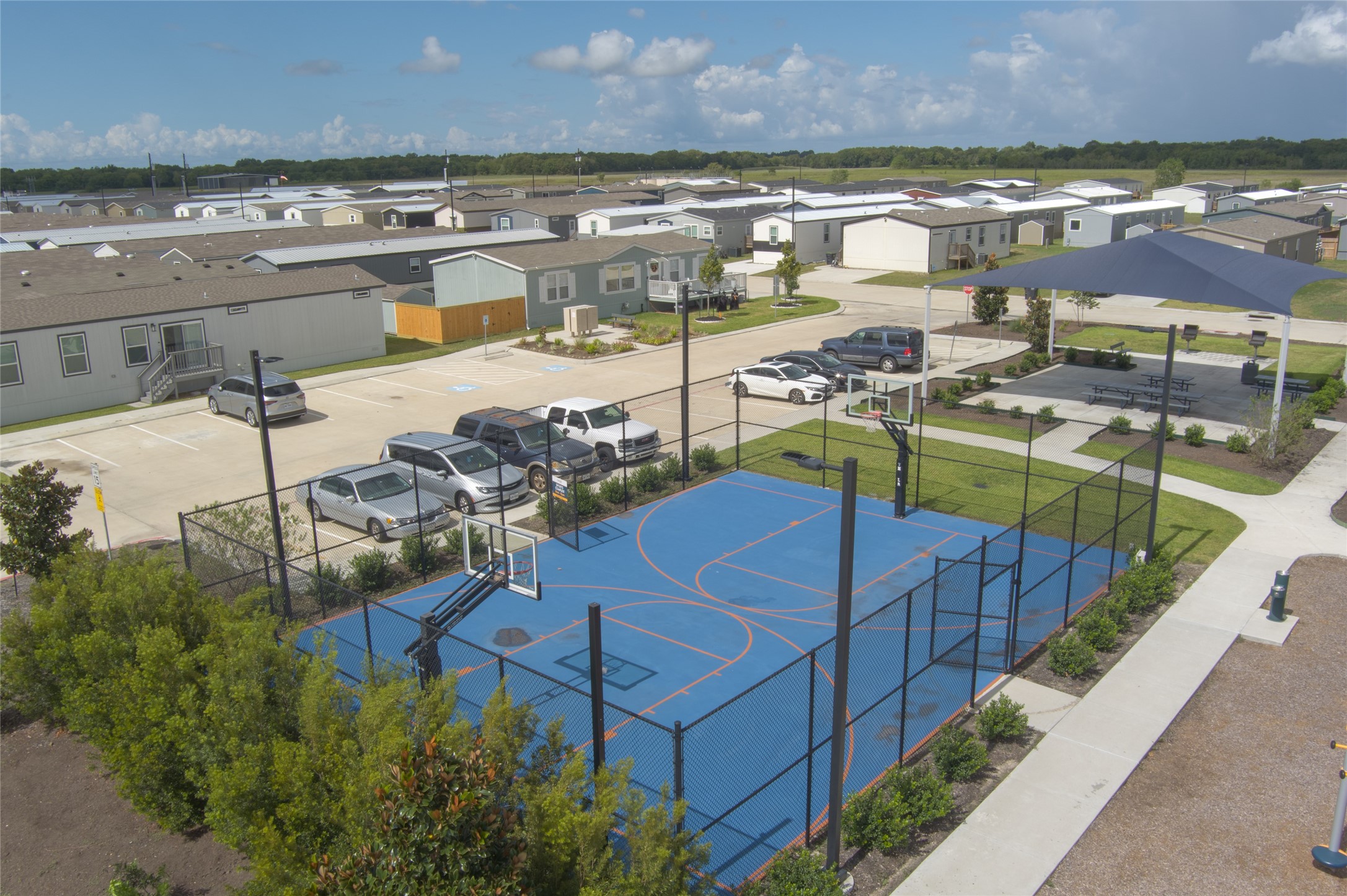 119 Mooney Road Pearland, TX 77581 - Photo 24 of 25 a view of a swimming pool with a patio
