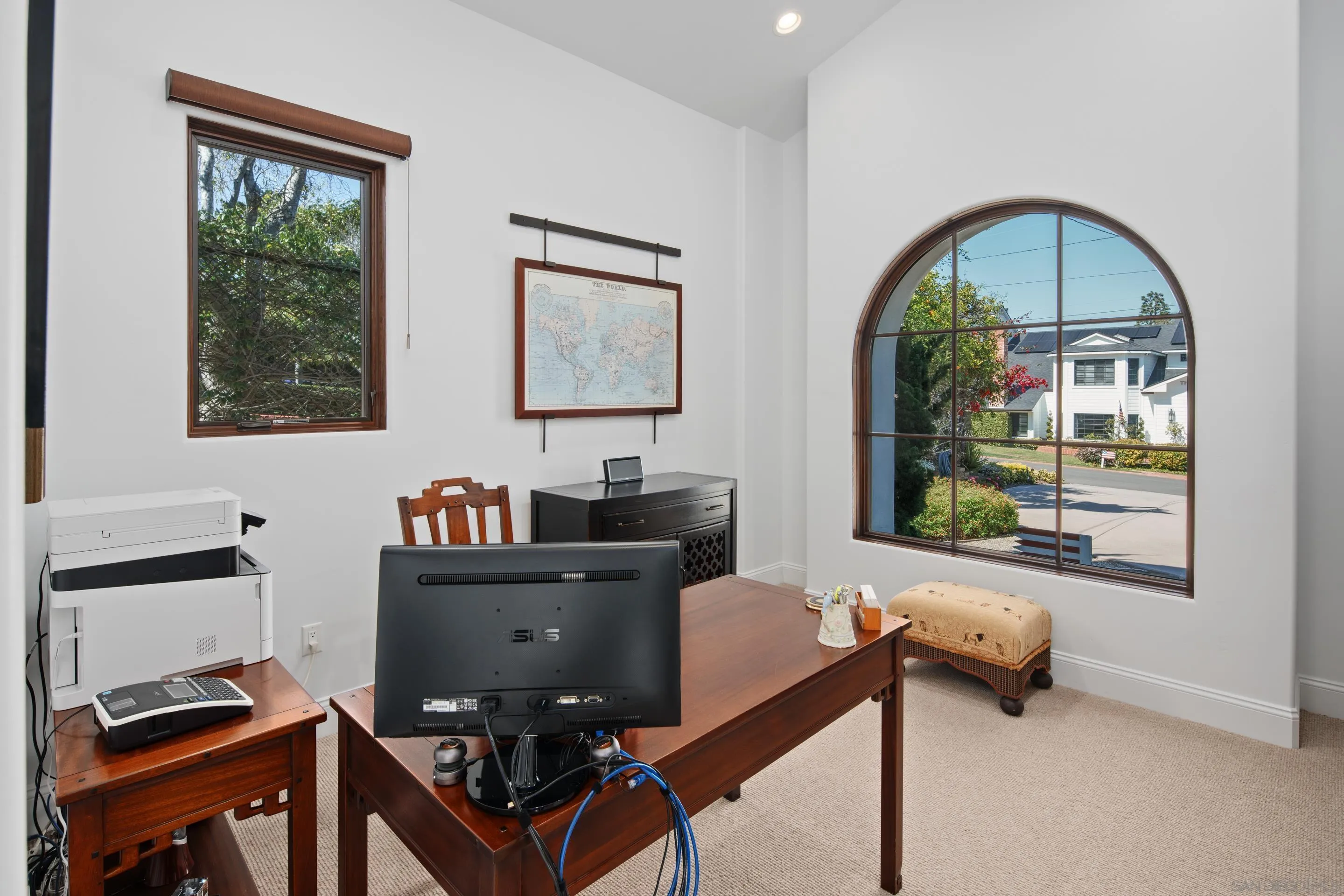 3537 Silvergate Place San Diego, CA 92106 - Photo 31 of 43 a view of workspace with a window