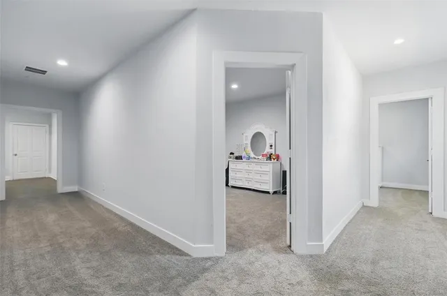 a view of a entryway with wooden floor