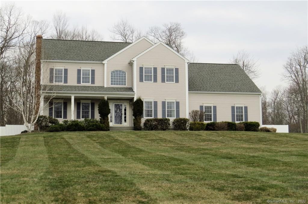 7 Renees Way Madison, CT 06443 - Photo 1 of 1 3000+ sf Colonial with rocking chair porch - on almost 2 acres, 4BR/2.1 baths, 3 car garage w fenced-in backyard