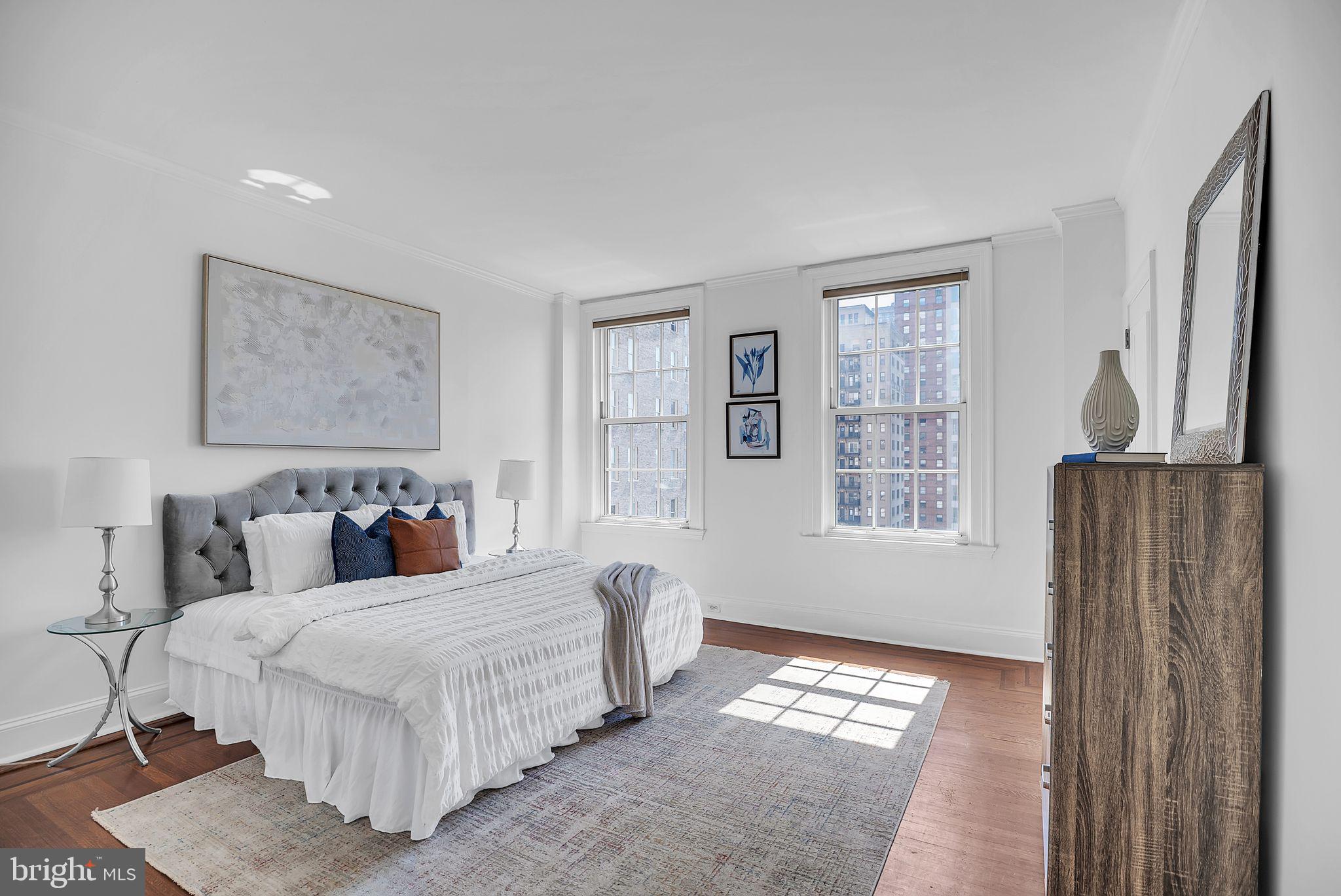 1800 Rittenhouse Square, Unit 902 Philadelphia, PA 19103 - Photo 12 of 21 Primary Bedroom