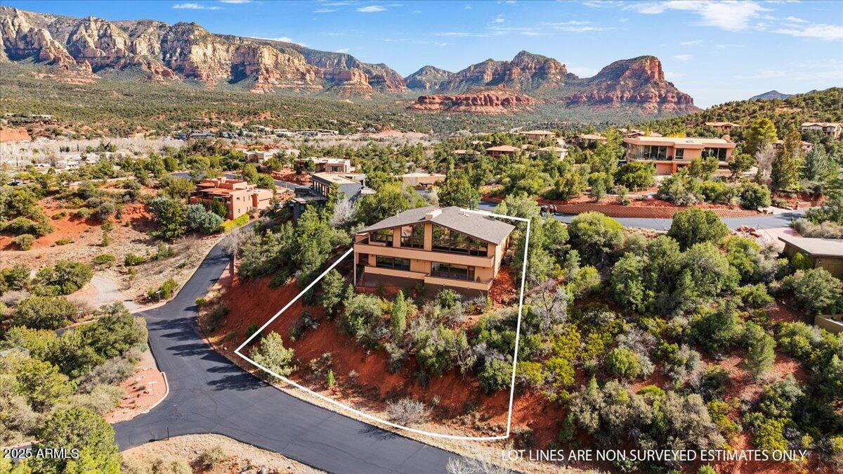 95 Lucerne Road Sedona, AZ 86336 - Photo 50 of 51 Up High & Oh So Private!