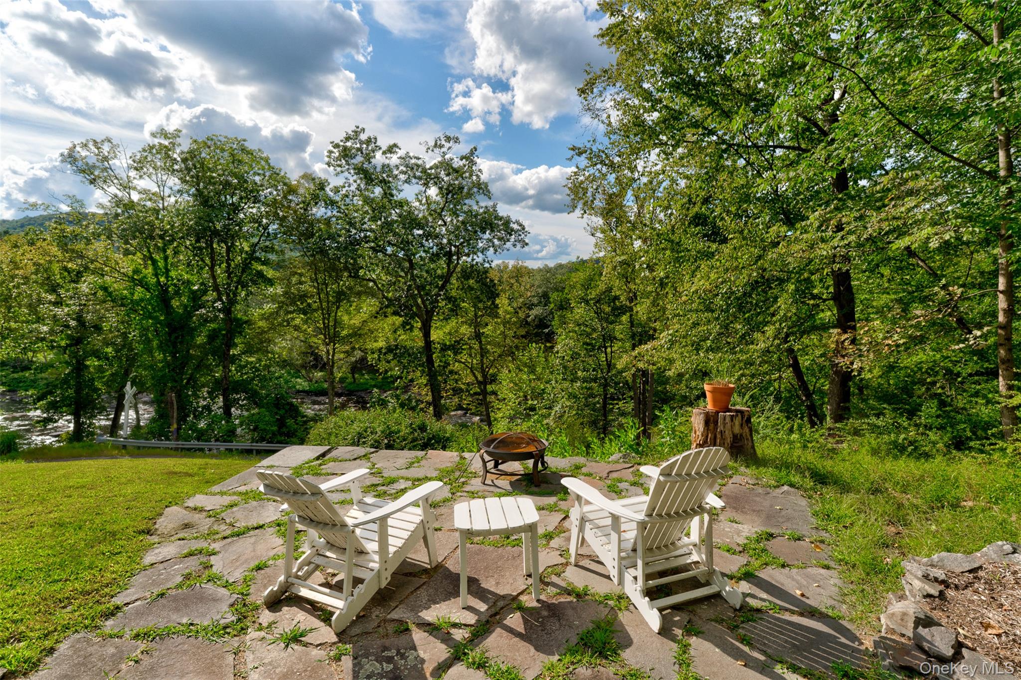182 Lcpl Jacob Beisel Road Lackawaxen, PA 18435 - Photo 28 of 35 View of patio featuring an outdoor fire pit