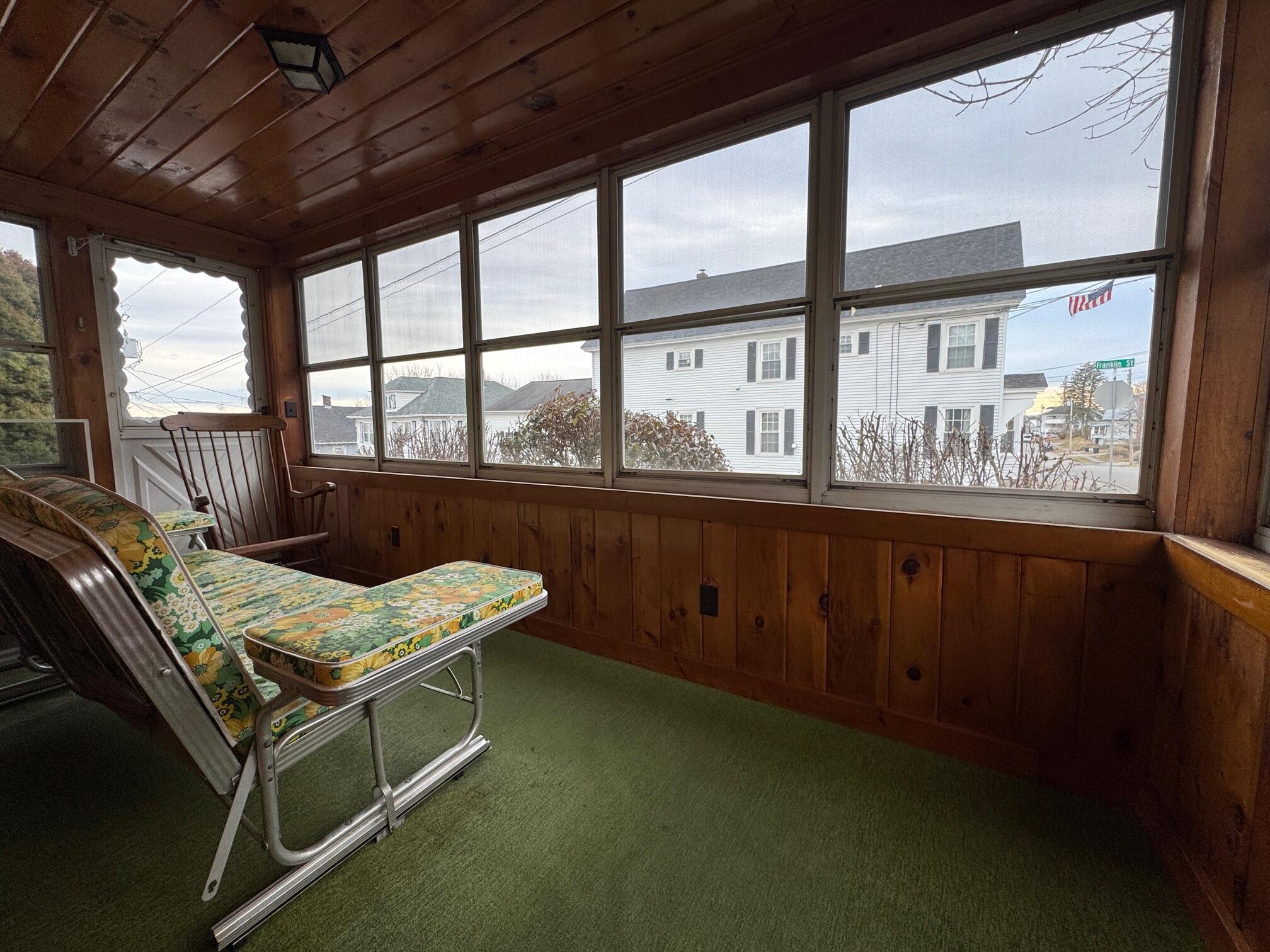 33 Franklin Street Augusta, ME 04330 - Photo 14 of 34 14) Apt 1- front porch off 3rd BR