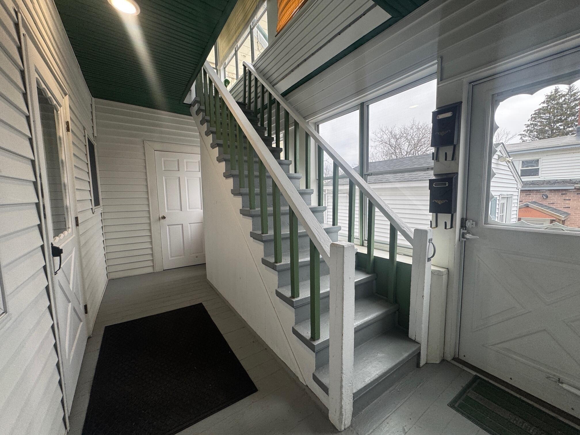 33 Franklin Street Augusta, ME 04330 - Photo 16 of 34 16) stairway to 2nd apartment