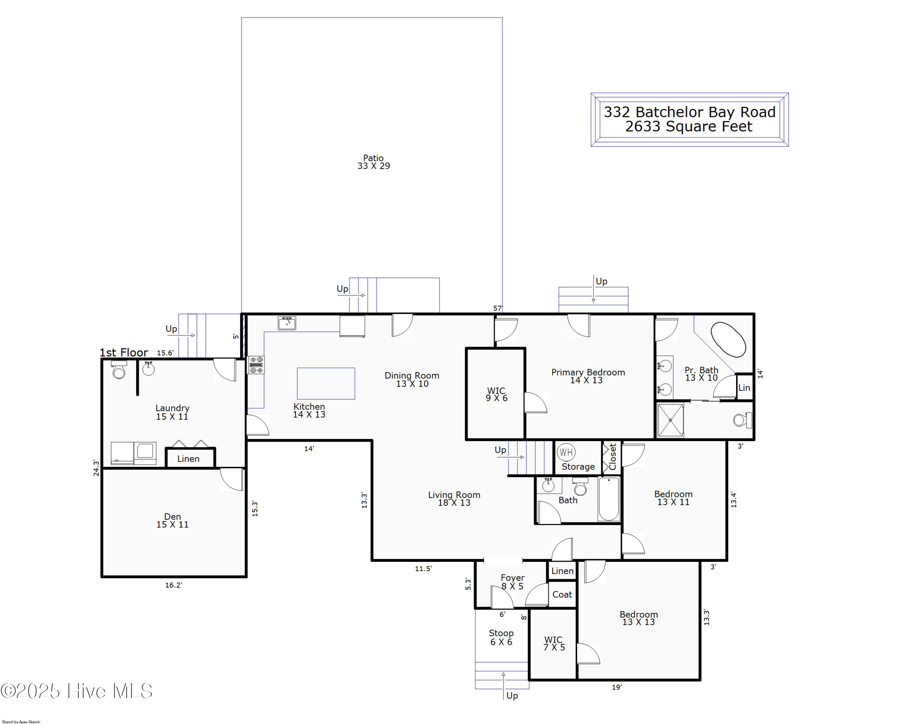 332 Batchelor Bay Road Wallace, NC 28466 - Photo 57 of 58 21506 - 332 Batchelor Bay Road-1st Floor