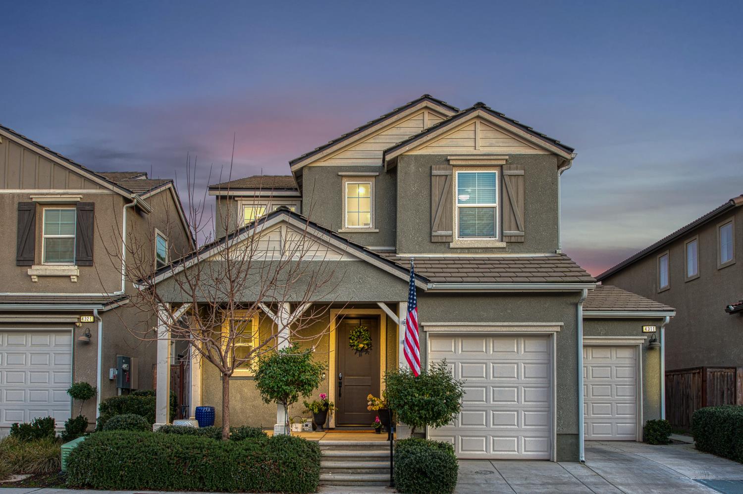 4311 San Miguel Road Madera, CA 93636 - Photo 3 of 79 a front view of a house with garden
