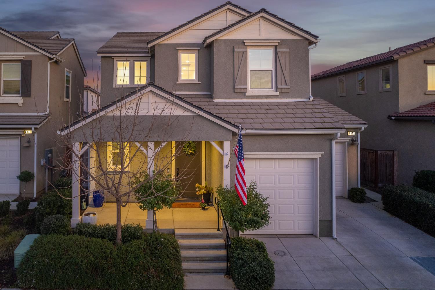 4311 San Miguel Road Madera, CA 93636 - Photo 5 of 79 a front view of a house with a yard