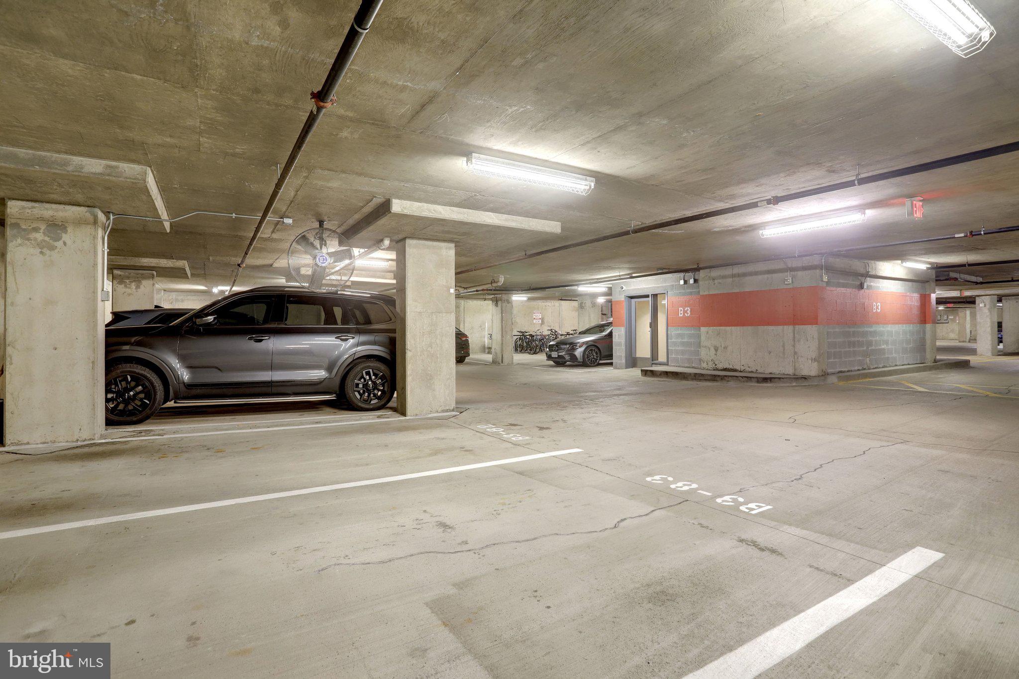 1021 North Garfield Street, Unit 315 Arlington, VA 22201 - Photo 26 of 43 Parking space easily accessible to elevator
