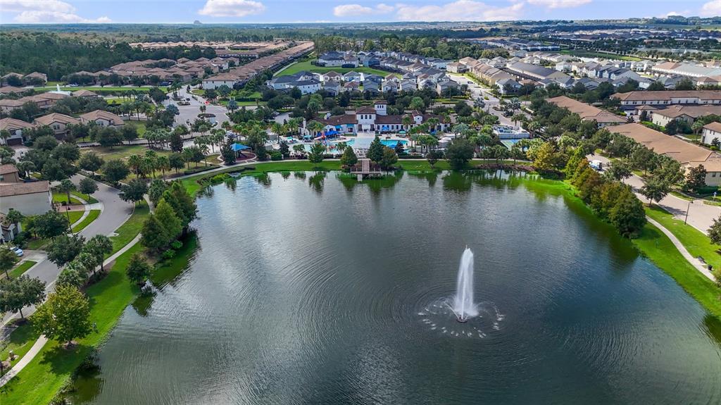 8869 Rhodes Street Kissimmee, FL 34747 - Photo 61 of 66 an aerial view of a city with lake view