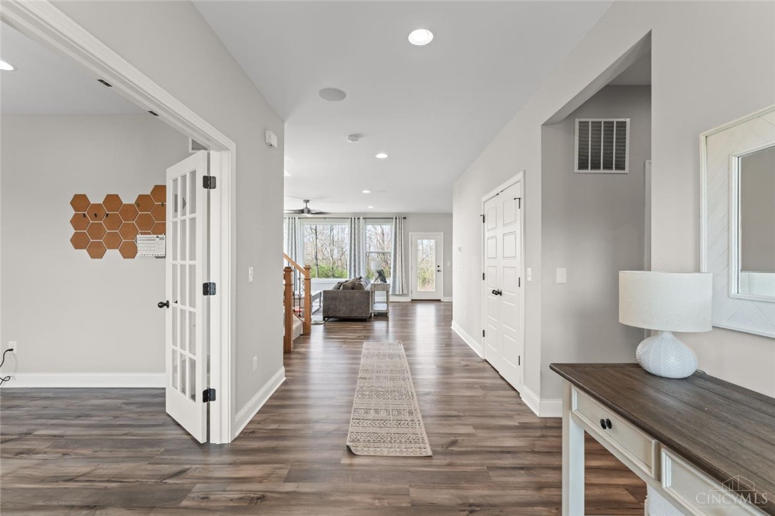 2425 Middleboro Road Clarksville, OH 45113 - Photo 25 of 91 This inviting hallway features sleek flooring and bright recessed lighting.