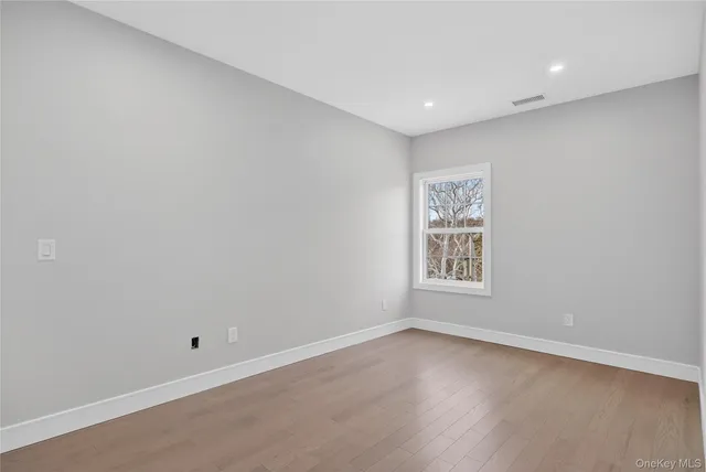 wooden floor in a room