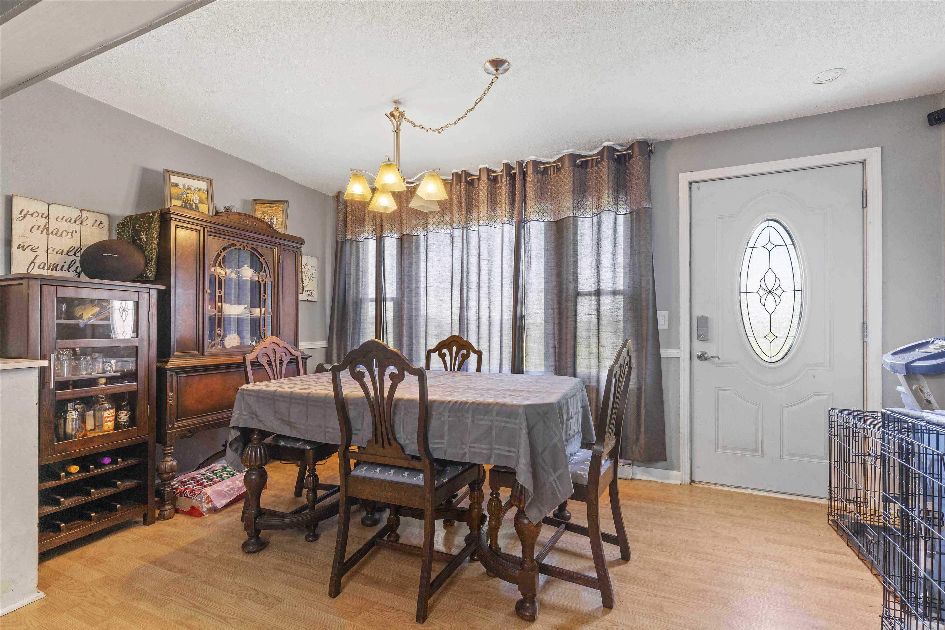 10784 East Utility Road Stillman Valley, IL 61084 - Photo 5 of 23 a dining room with furniture and window