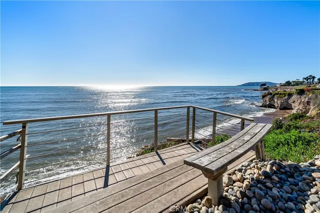 a view of a lake with a mountain