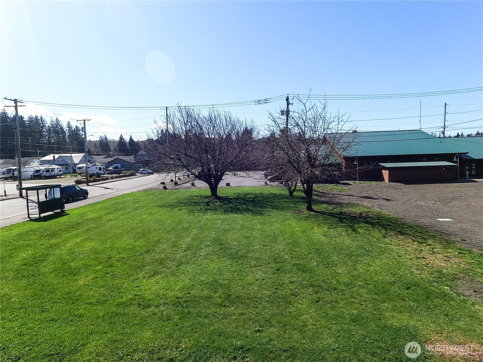 1312 1st Street Cosmopolis, WA 98537 - Photo 3 of 8 a view of yard with swimming pool and green space