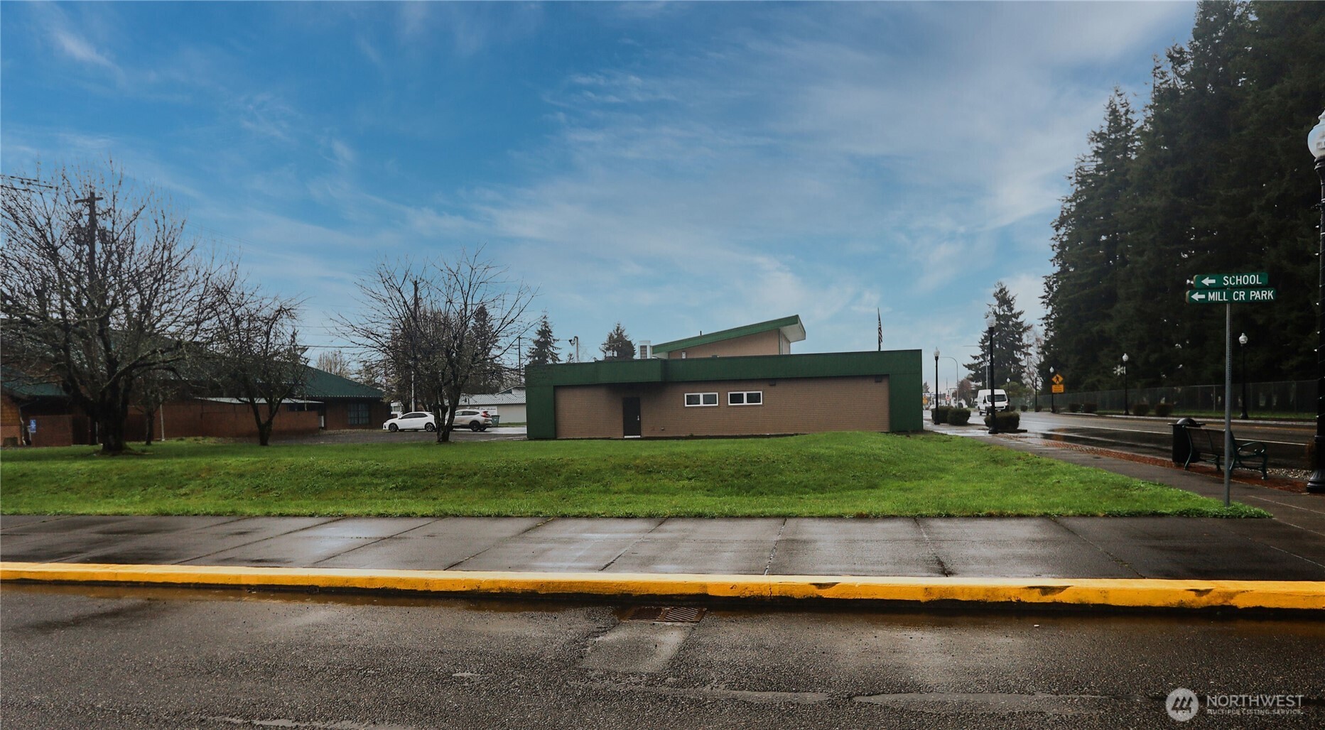 1312 1st Street Cosmopolis, WA 98537 - Photo 6 of 8 a view of street with houses in the background
