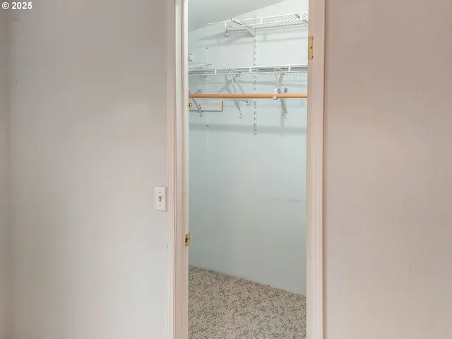 a view of a bathroom with a shower