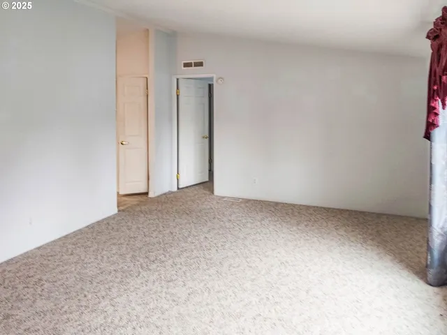 a view of empty room