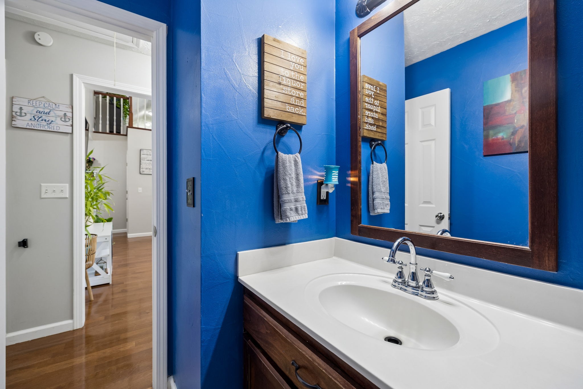 413 Bankshire Road Beechgrove, TN 37018 - Photo 28 of 66 a bathroom with a sink vanity and a mirror