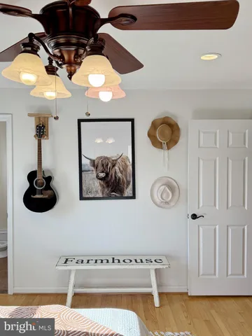 a room with furniture and a table