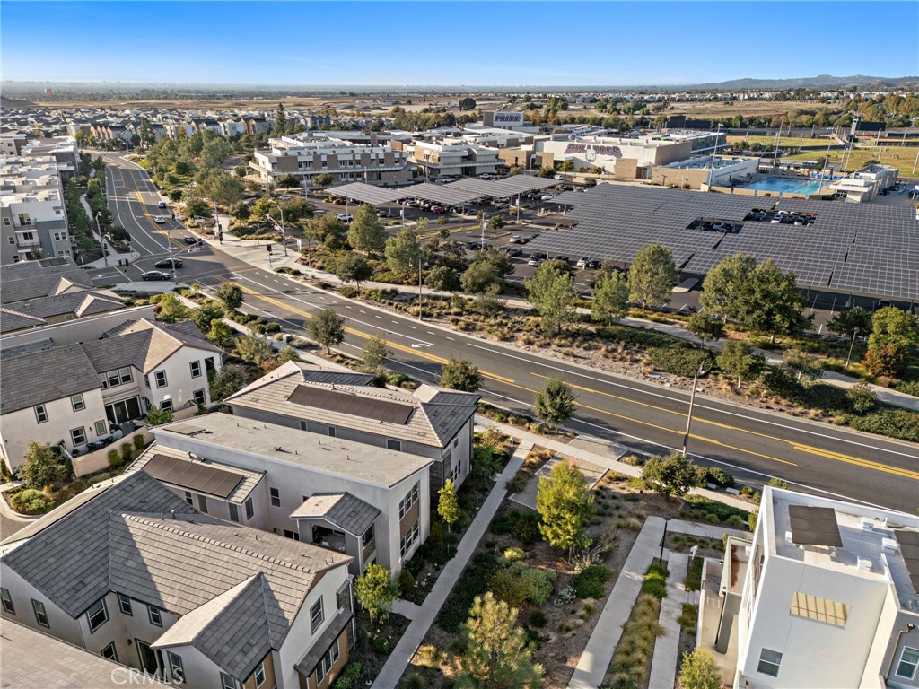 312 Merit Irvine, CA 92618 - Photo 33 of 46 an aerial view of a residential building and parking space