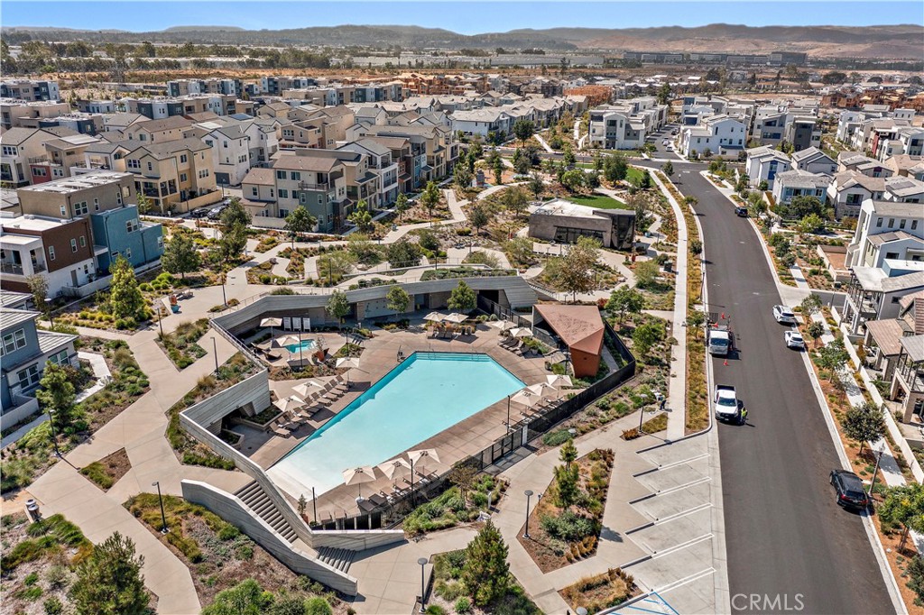 312 Merit Irvine, CA 92618 - Photo 35 of 46 an aerial view of a city with lots of residential buildings