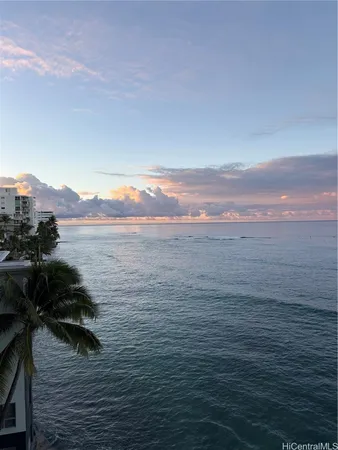 a view of lake and mountain