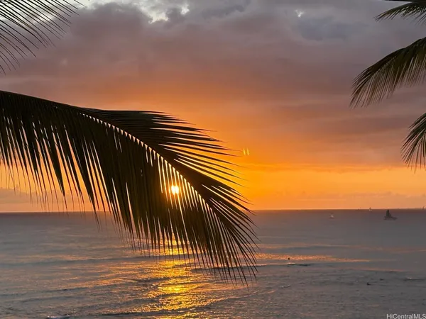 a view of street from balcony
