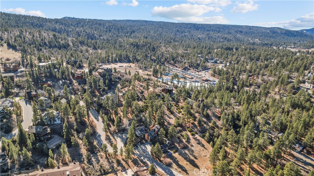 714 Paine Road Big Bear Lake, CA 92315 - Photo 4 of 39 a view of a lush green field with mountains in the background
