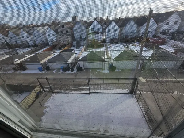 a aerial view of multi story residential apartment building