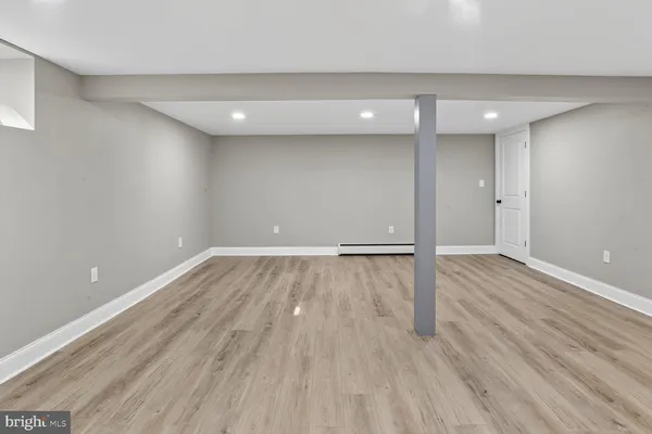a view of a storage & utility room with washer and dryer