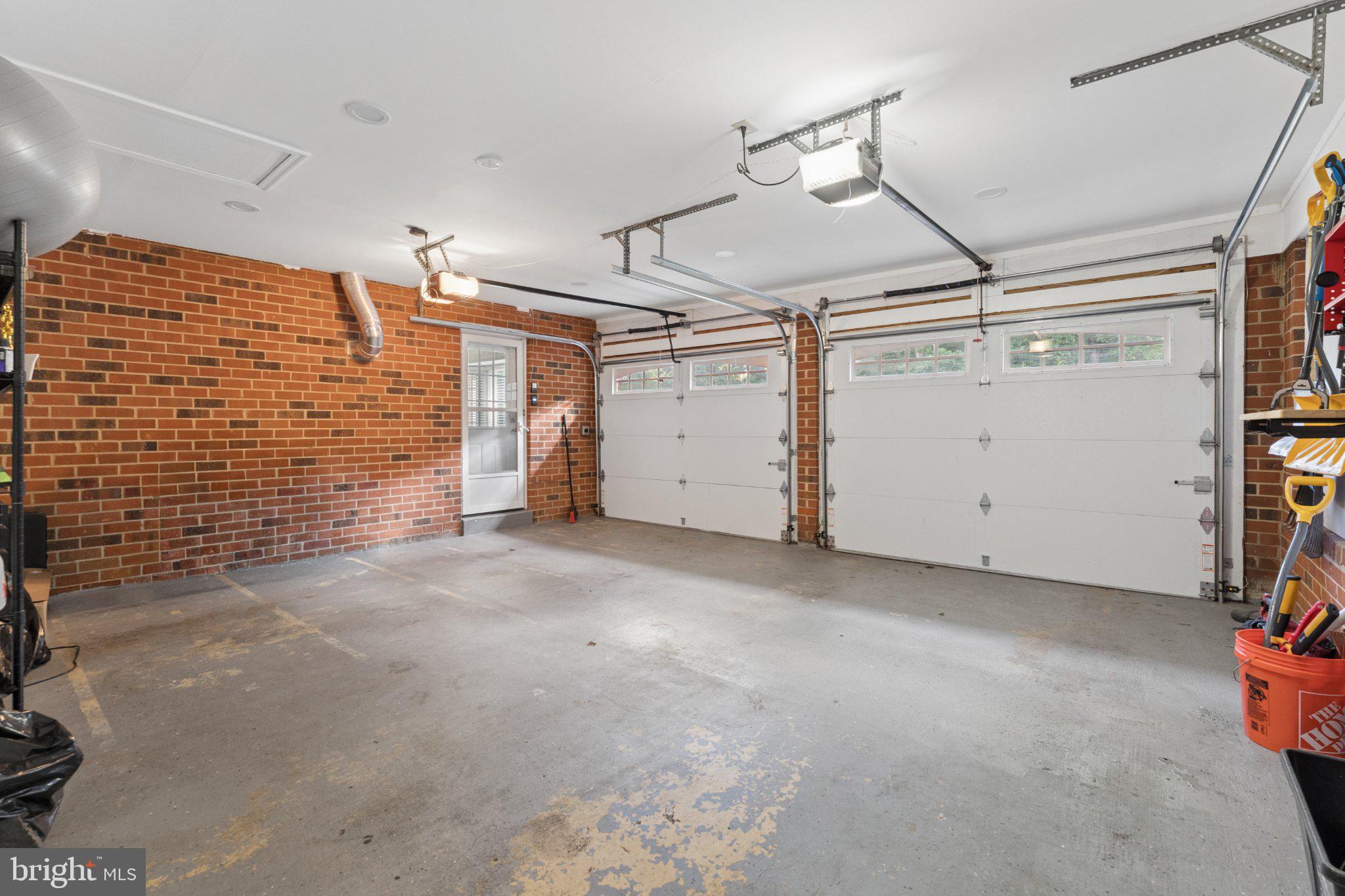 3219 Fox Mill Road Oakton, VA 22124 - Photo 75 of 87 Spacious garage with brick accents.