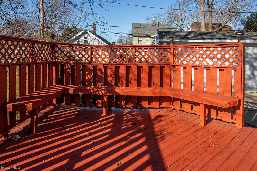 4764 Rockwood Road Cleveland, OH 44125 - Photo 27 of 35 View of wooden terrace