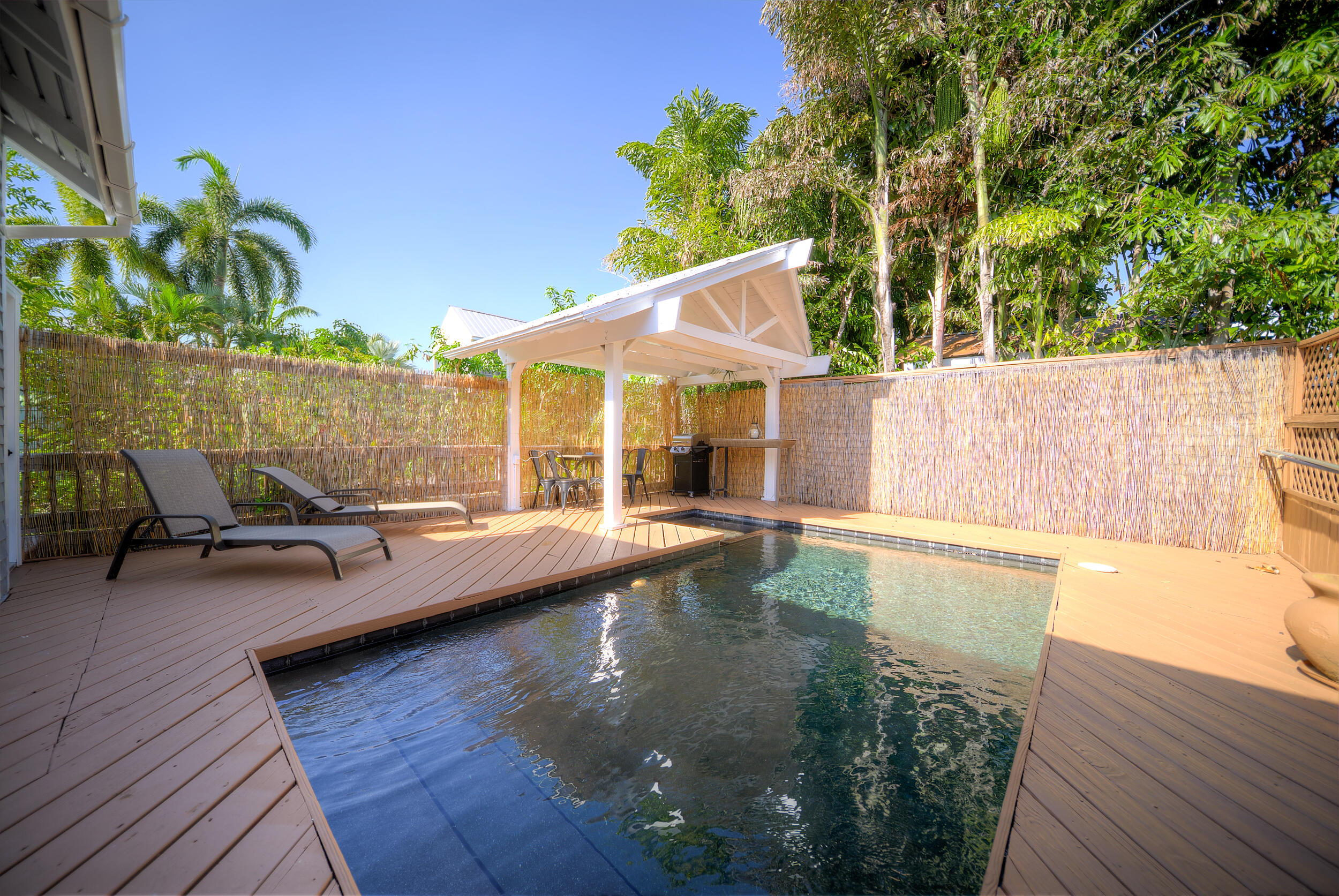 1317 Newton Street Key West, FL 33040 - Photo 3 of 19 a view of a swimming pool with lounge chair