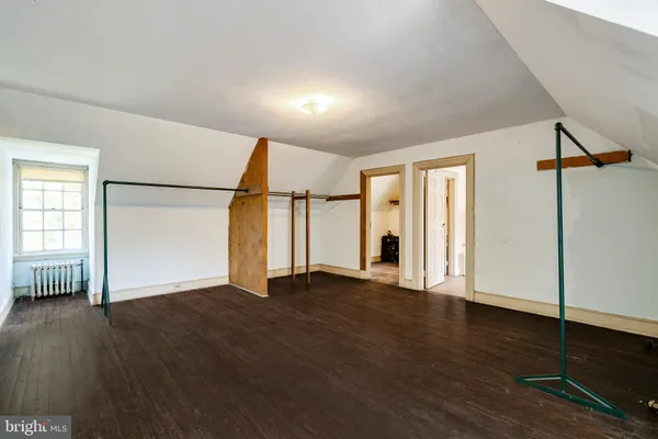 a view of empty room