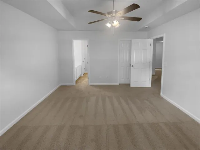 wooden floor in an empty room