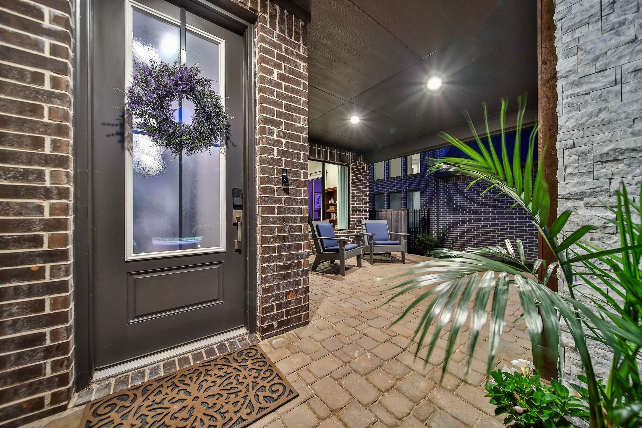 1015 Oak Briar Lane Conroe, TX 77384 - Photo 6 of 50 a view of entryway and hall with wooden floor