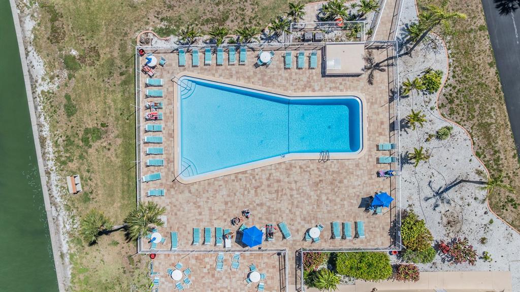 9 Haig Place, Unit 104 Dunedin, FL 34698 - Photo 43 of 59 a aerial view of a house