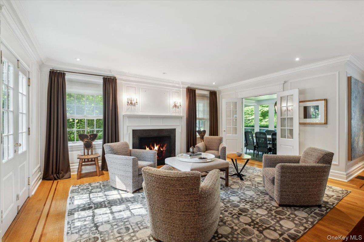 18 Richbell Road Scarsdale, NY 10583 - Photo 11 of 40 French doors to a large lovely screened in porch