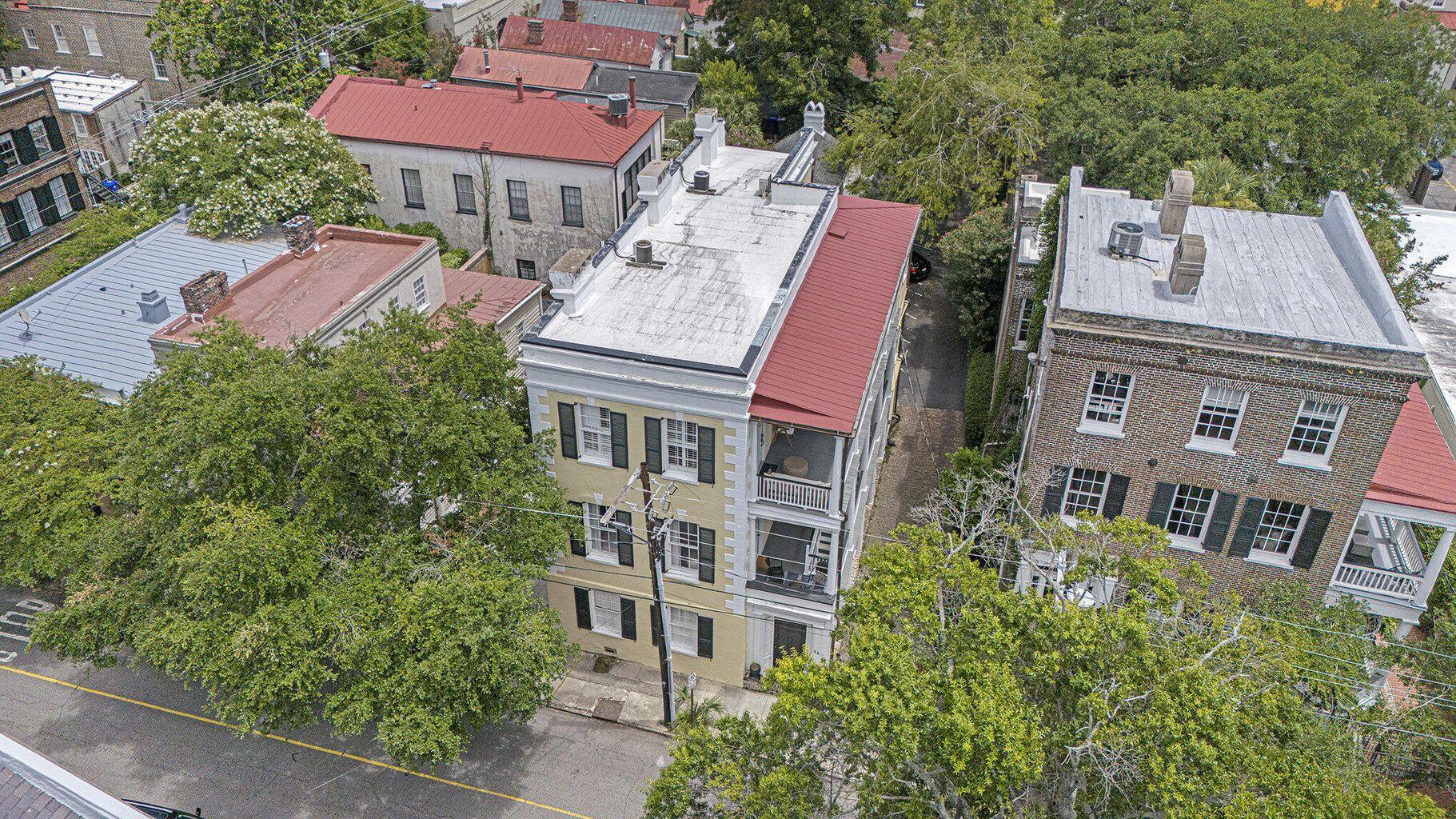 53 Hasell Street, Unit H Charleston, SC 29401 - Photo 18 of 21 53 hasell h drone 3
