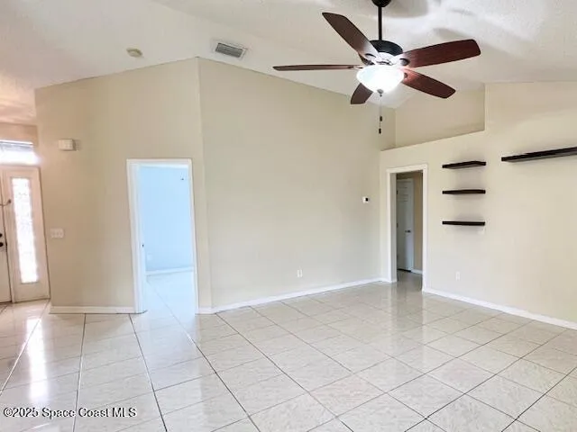 wooden floor in an empty room