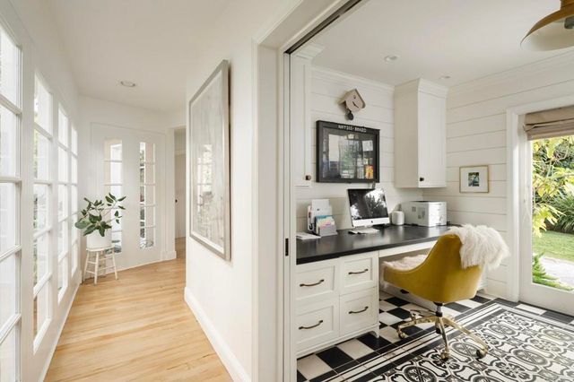 a very nice looking room with a couch