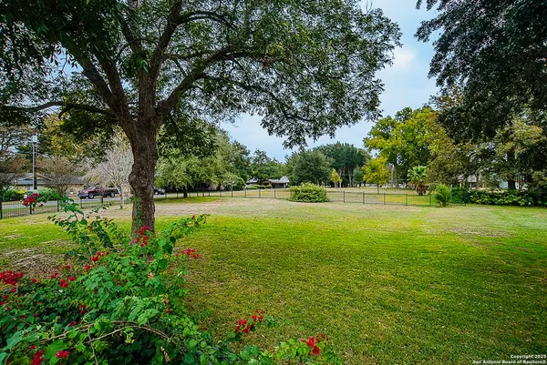 a view of outdoor space with garden