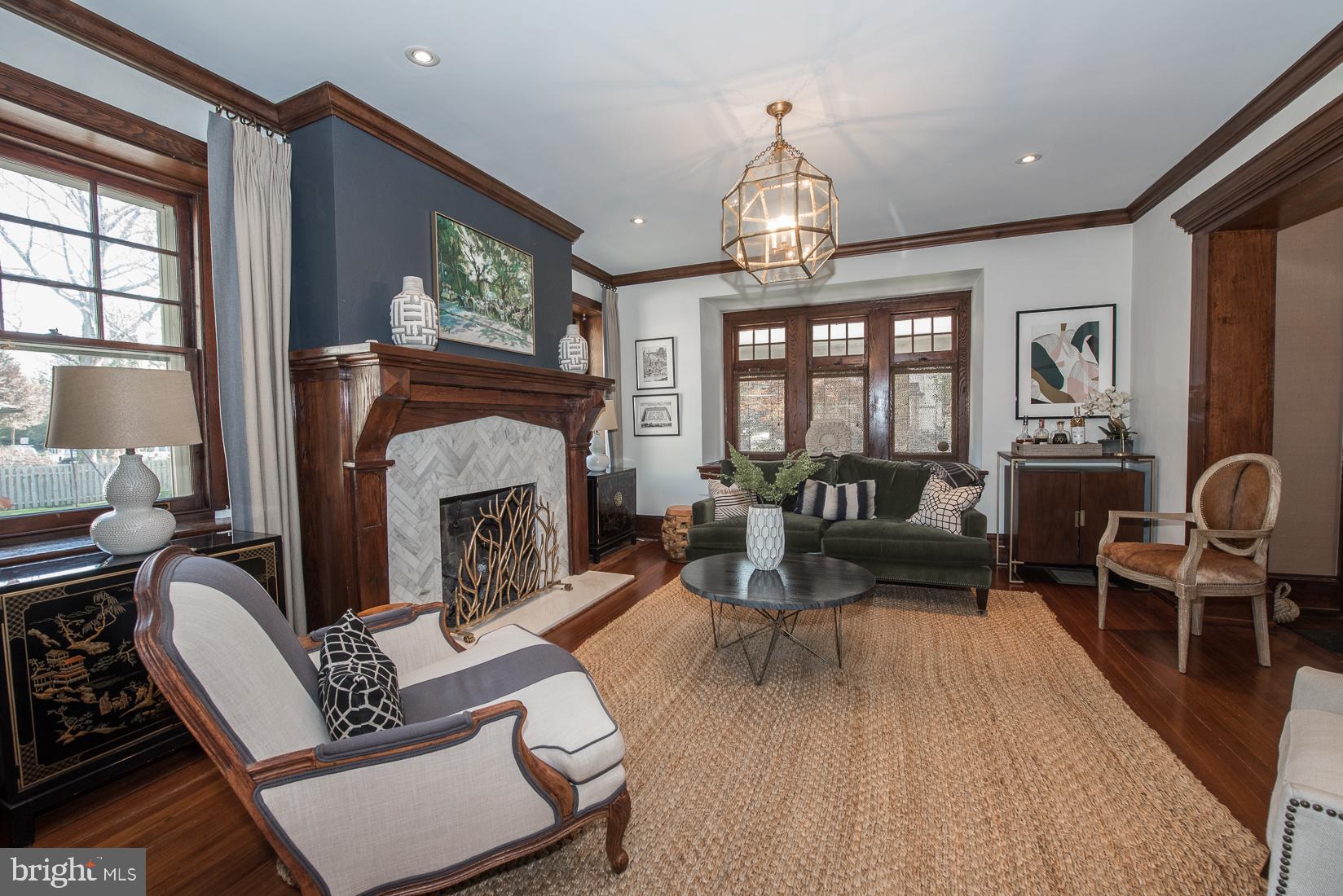 530 Manor Road Wynnewood, PA 19096 - Photo 5 of 43 Living Room