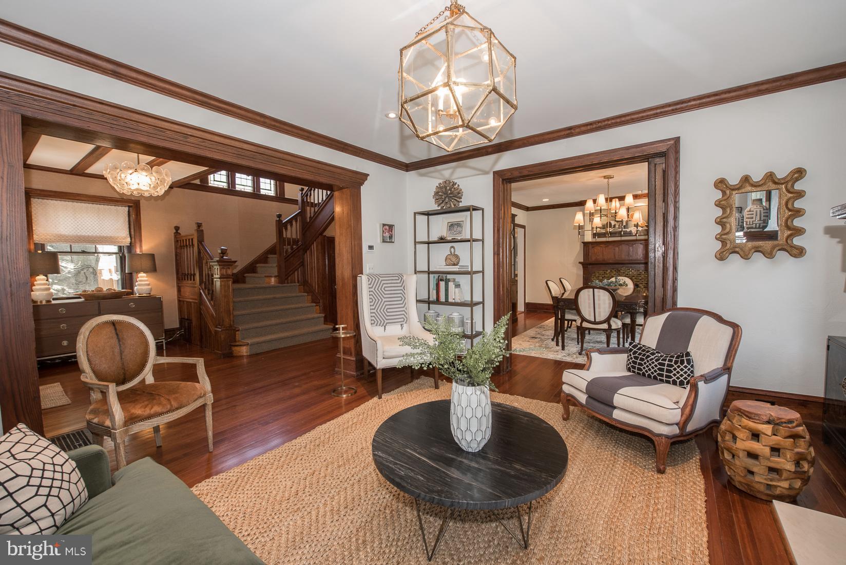 530 Manor Road Wynnewood, PA 19096 - Photo 6 of 43 Living Room