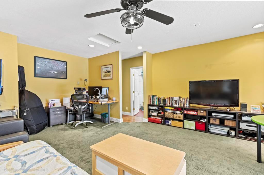 13467 Lake Francis Road Dobbins, CA 95935 - Photo 17 of 54 a living room with furniture and a flat screen tv