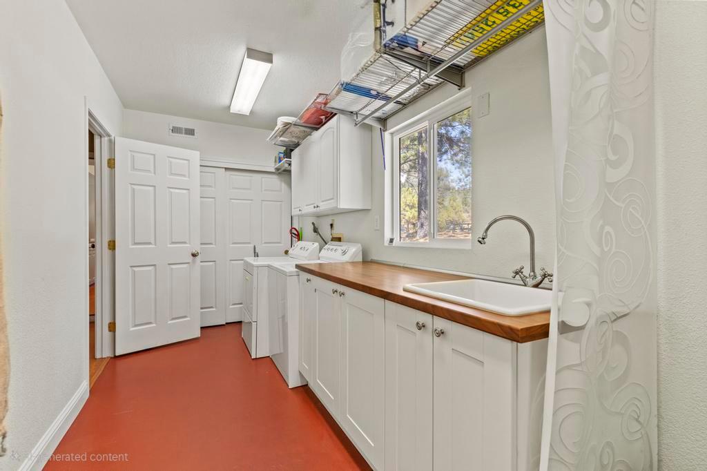 13467 Lake Francis Road Dobbins, CA 95935 - Photo 21 of 54 a view of a bathroom with a sink and mirror