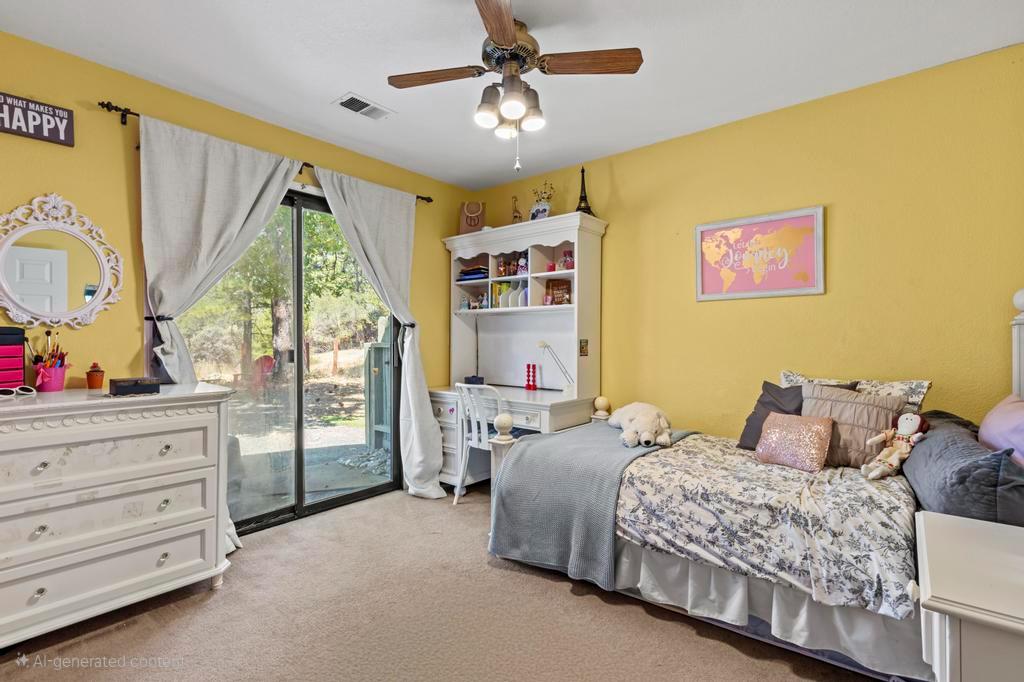 13467 Lake Francis Road Dobbins, CA 95935 - Photo 33 of 54 a bedroom with a bed dresser and a window