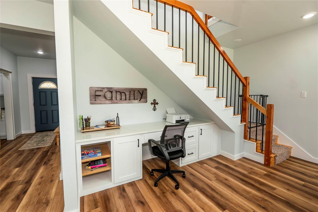 1529 Casino Road Nocona, TX 76255 - Photo 27 of 35 a view of entryway livingroom and hall with wooden floor